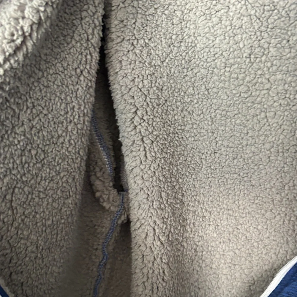 NHL Blue Full-Zip Jacket with White Accents